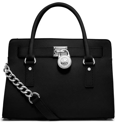 michael kors hamilton ew satchel leather|Hamilton Medium Leather Satchel .